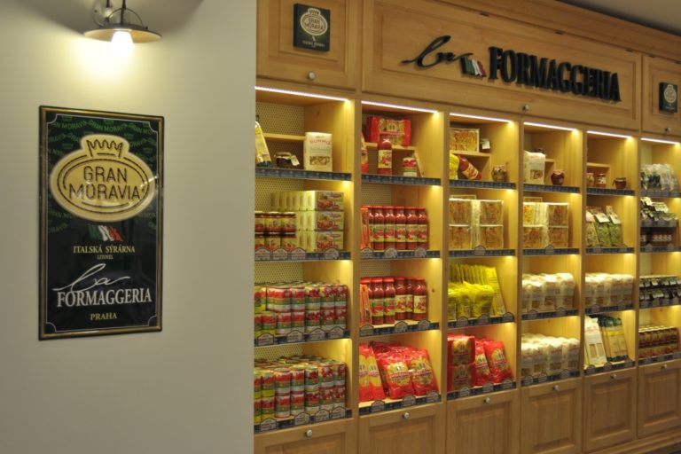 La Formaggeria Gran Moravia na M. Horákové otevřena